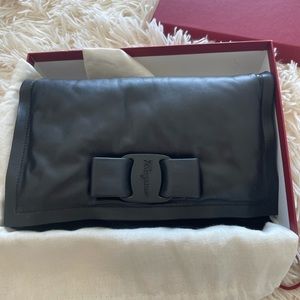 Ferragamo Viva Bow padded shoulder bag